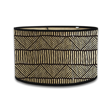 Lamp Holder Barrel-type Bamboo Products Printing Hood