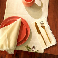 Classic Hemstitch Dinner Napkins set