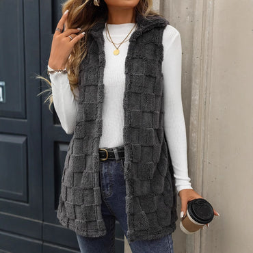 Women's Casual Pure Color All-matching Fashion Vest
