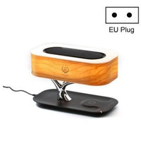 Creative Tree Light Table Lamp Bluetooth-Compatiable Music Speaker Bedside Light Dimmable Phone Wireless Charging Desk Lights