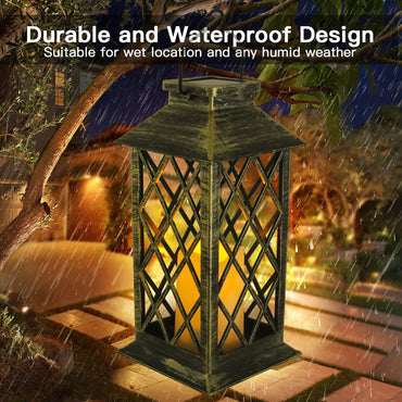 Outdoor Solar Palace Lamp Retro Courtyard Garden Landscape Decoration