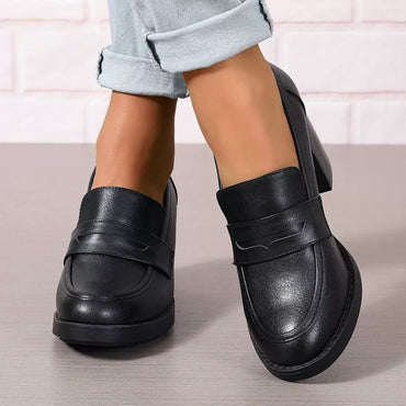 Fashion Thick High Heel Women's Shoes