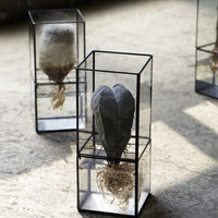 Vintage Glass Succulent Flower Pot Furnishings