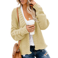 Autumn And Winter Knitted Cardigan For Women