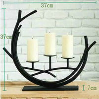Nordic Romantic Table Light Dinner Candle Holder Ornament
