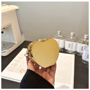 Mini Mirror Acrylic Dinner Chain Messenger Bag
