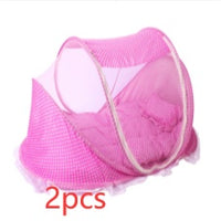 Foldable  Baby Bed Net With Pillow Net 2pieces Set