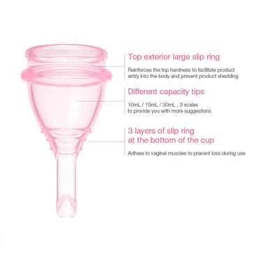 Rubber Products Silicone Menstrual Cup