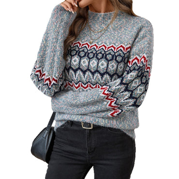 Casual Long Sleeve Sweater Top Women