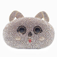 Animal Rabbit Diamond Inlaid Dinner Bag Banquet