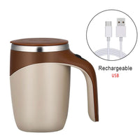 Magnetic Automatic Stirring Thermos Mug