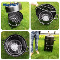 3 in 1 Charcoal Stove Barbecue Grills