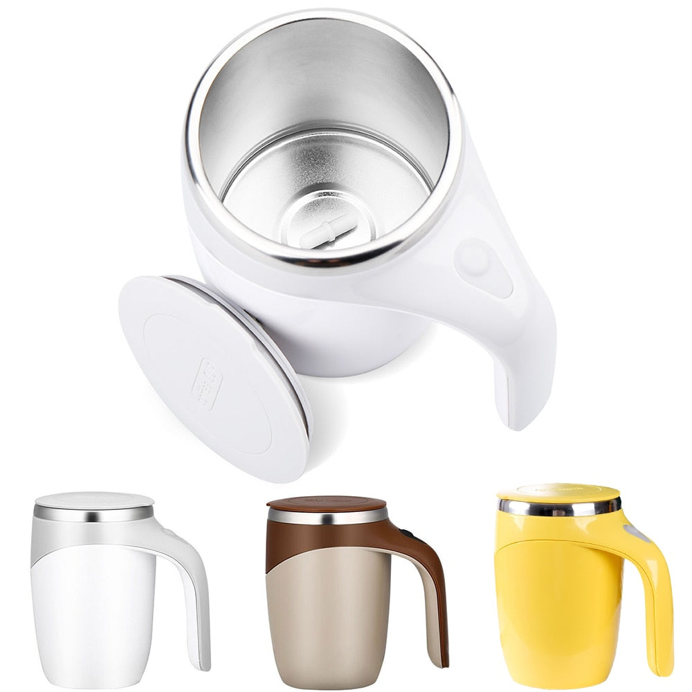 Magnetic Automatic Stirring Thermos Mug