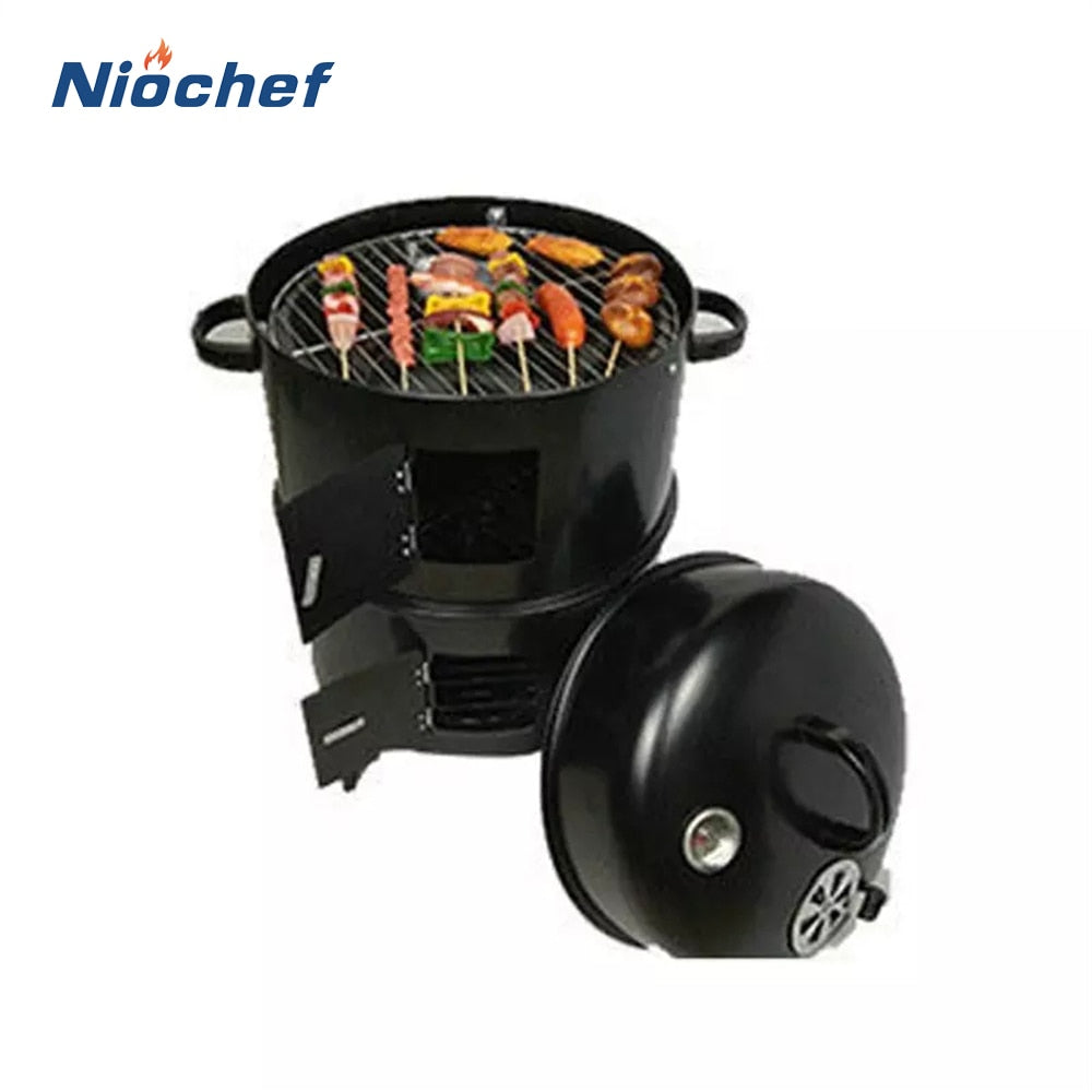 3 in 1 Charcoal Stove Barbecue Grills