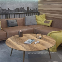 Nordic Wood Modern Living Room Coffee Table