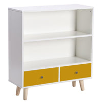 3-Tier Wooden Cabinet With Drawer