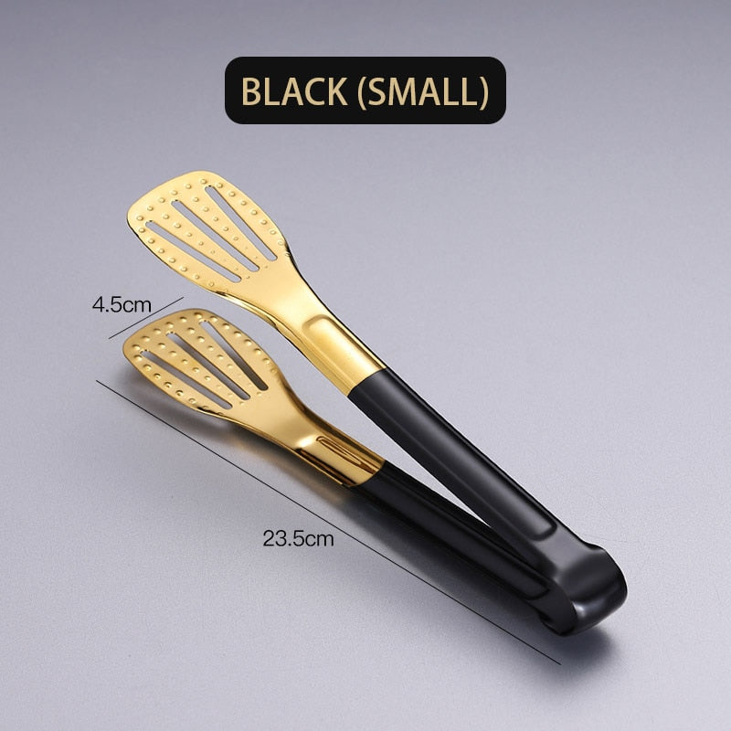 Stylish Stainless Steel Serving Tongs