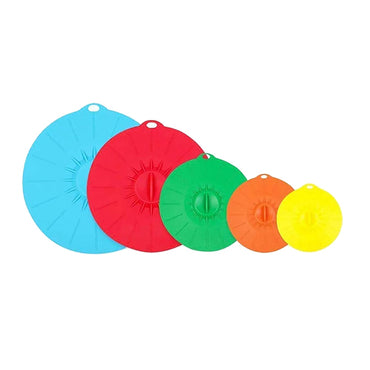 5 Sizes Silicone Airlock Lid Covers