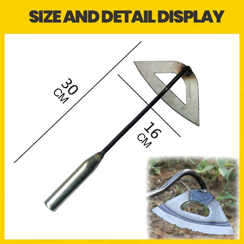 Stainless Steel Hardened Garden Hoe