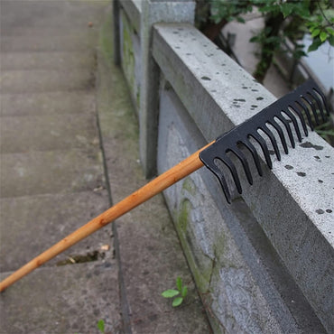 Garden Rake With Mini Handle