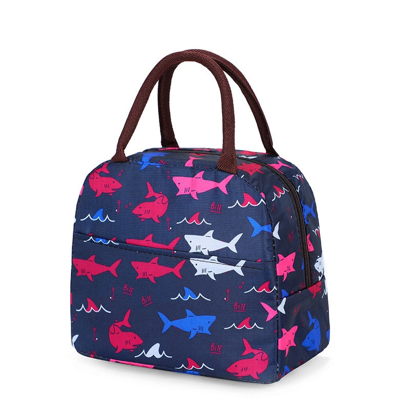 Pattern Cooler Lunch Bag