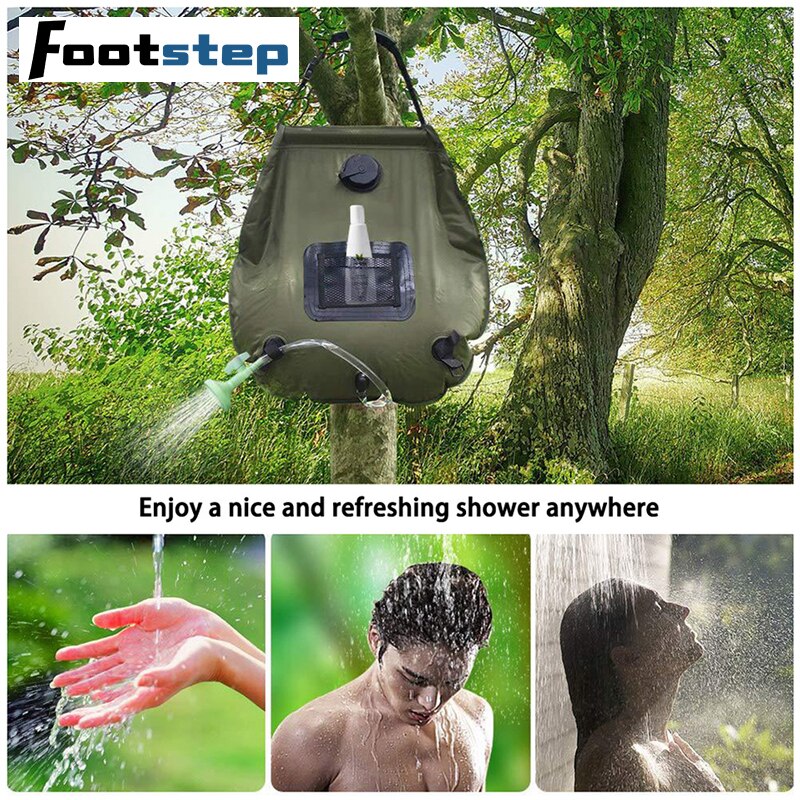 20L Outdoor Camping Shower Bag