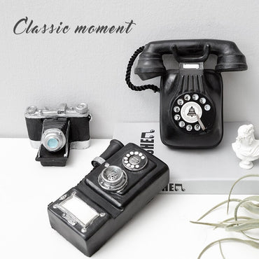 Retro Wall Phone Decoration