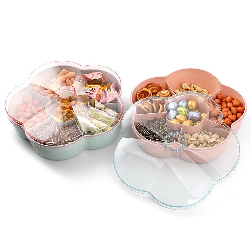 Flower Shape Snack Candy Tray