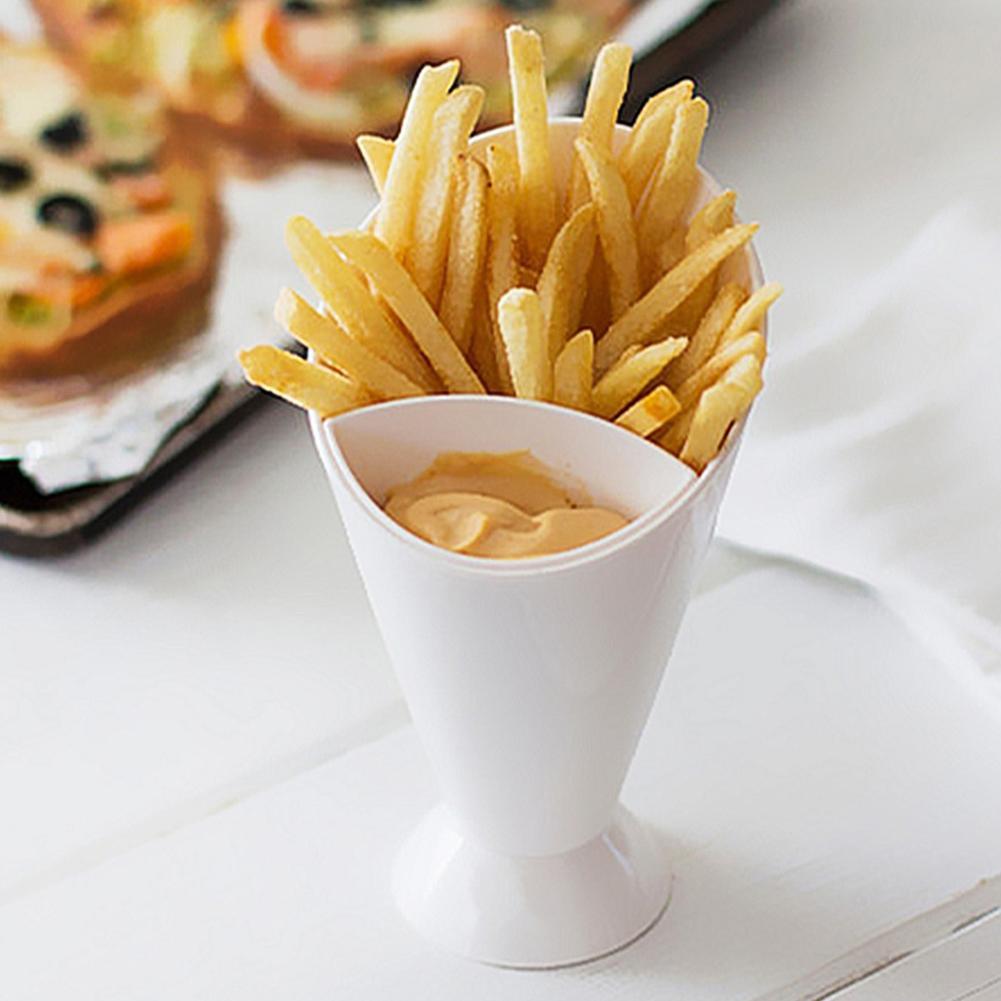 2 in 1  French Fries Cup Holder