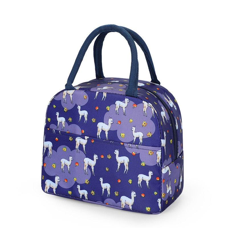 Pattern Cooler Lunch Bag