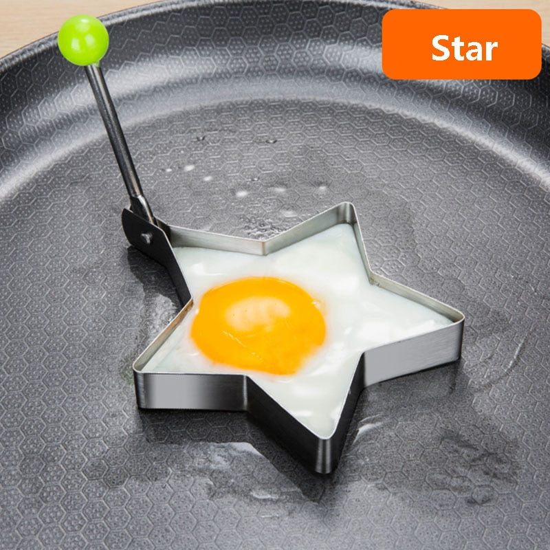 Stainless Steel 5 Style Egg Mold