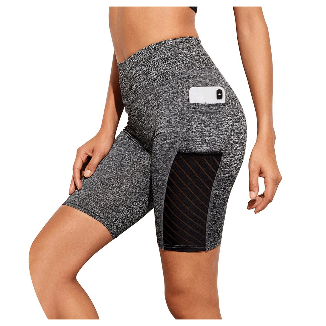 Ladies Gym Shorts With Pocket