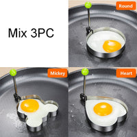 Stainless Steel 5 Style Egg Mold