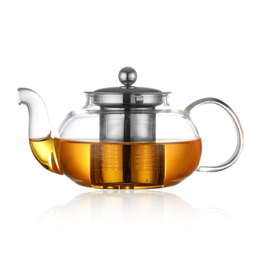 Heat Resistant Large Glass Teapot