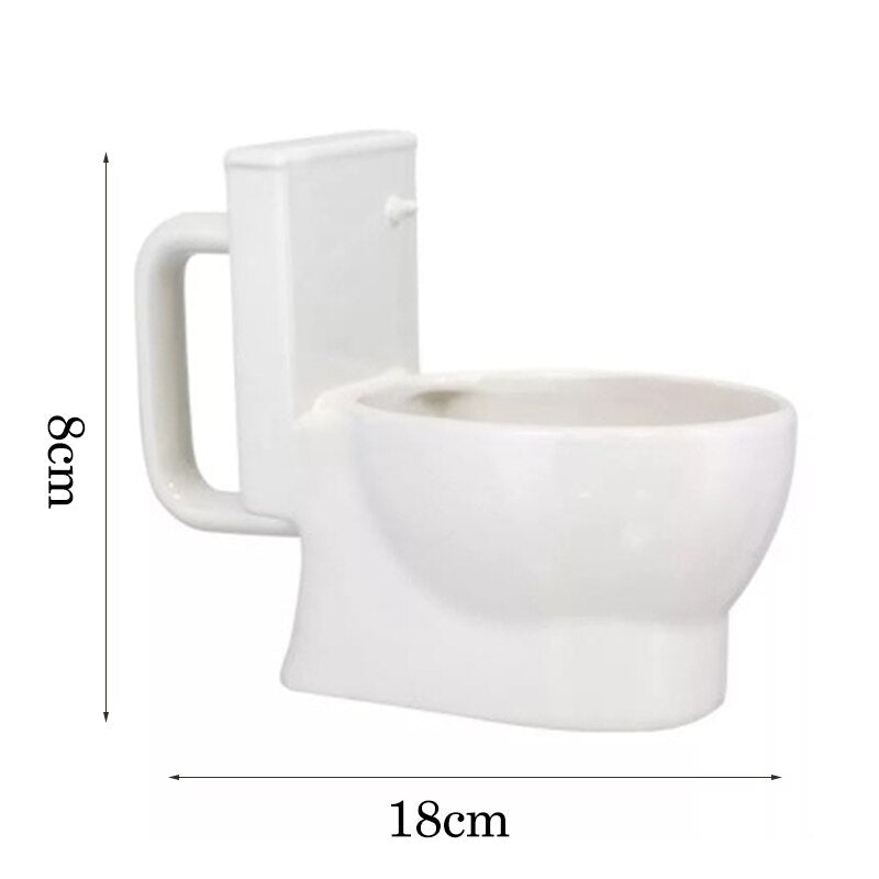 Novelty Wc Toilet Ceramic Mug