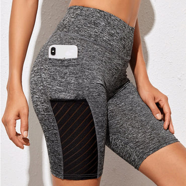 Ladies Gym Shorts With Pocket