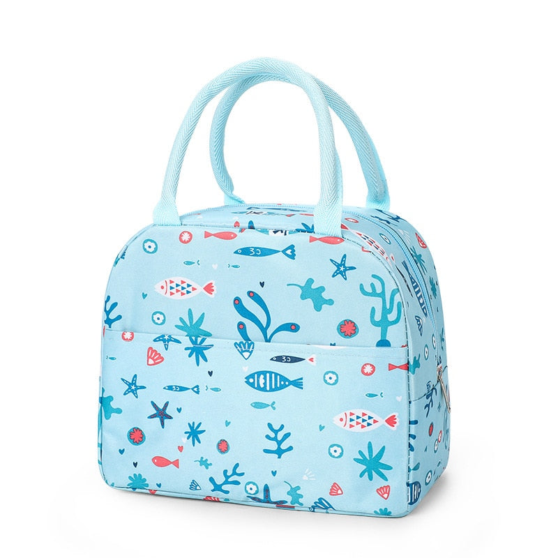 Pattern Cooler Lunch Bag