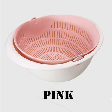 Multifunctional Double-Layer Colander