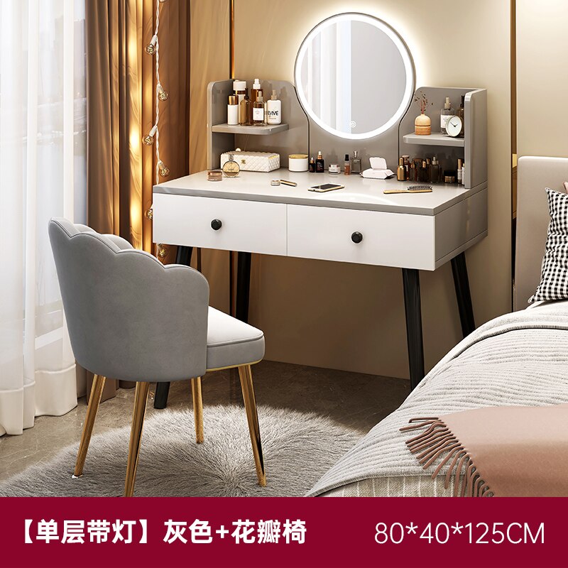 Multifunctional Dressing Table With Mirror