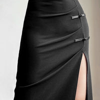 Split Ankle Length Skirt