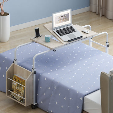 Cross Bed with Desktop Computer Table