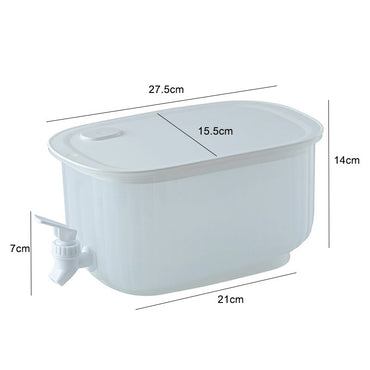 4L Water Container With Faucet