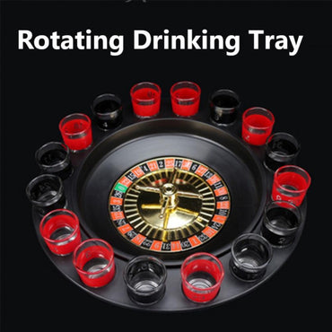 16 Shots Novelty Drinking Roulette Set