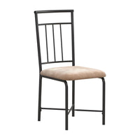 Traditional 5-Piece Wood Metal Dining Set