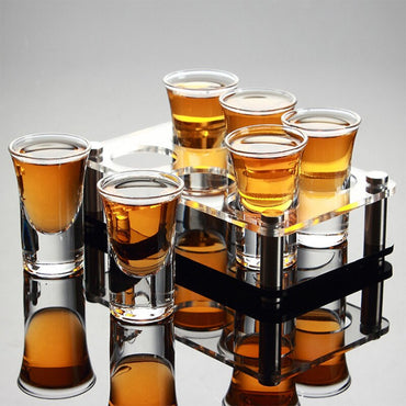 Acrylic Shot Glasses Holder