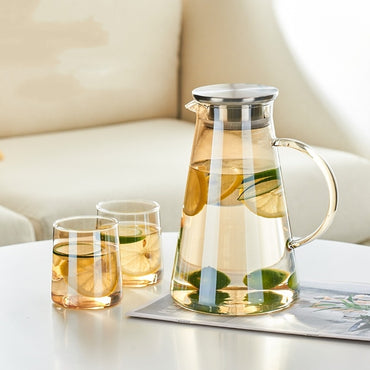 Transparent Cold Glass Water Teapot