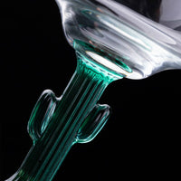 Cactus Shaped Cocktail Glass