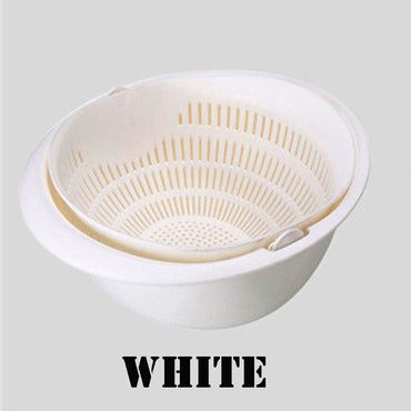 Multifunctional Double-Layer Colander