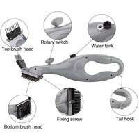 Barbecue Grill Steam Cleaning Brush