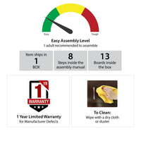 Living Room Side Storage Computer Desk